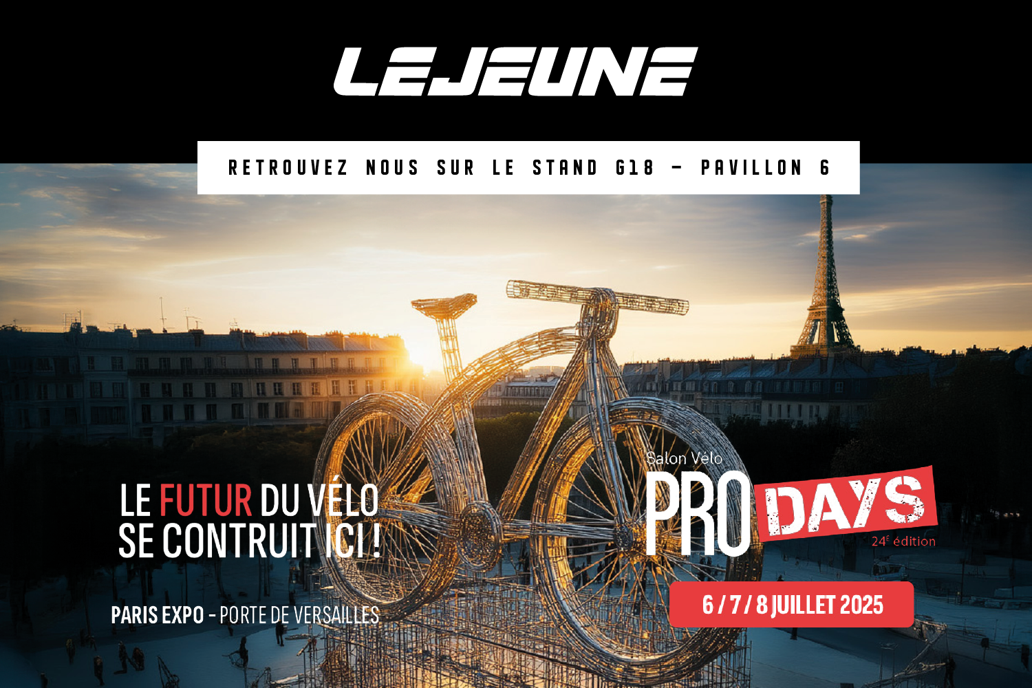 Prodays 2025 : Lejeune sur la ligne de départ
